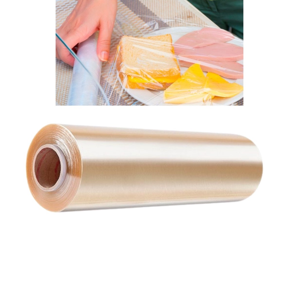 Rolo Bobina Plastico De Filme Pvc 38cm X 300 Metros LUSAFILM em Oferta na Shopee