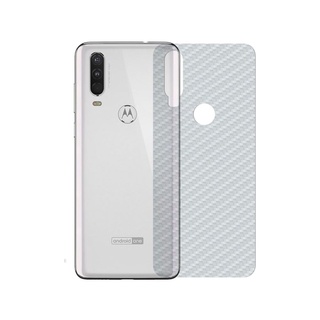 Película Traseira de Fibra de Carbono Transparente para Motorola One Action - Gorila Shield em Oferta na Shopee