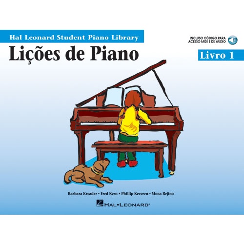 Lições de Piano - Lessons Book 1 Português, Edição Estudante de Piano (importado)