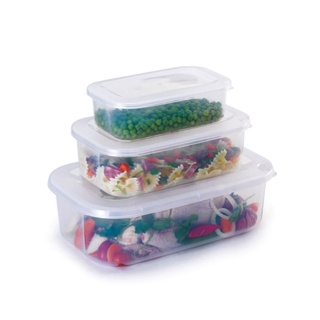 Kit/conj Pote Pmg Retangular 3 Pcs Nitron em Oferta na Shopee