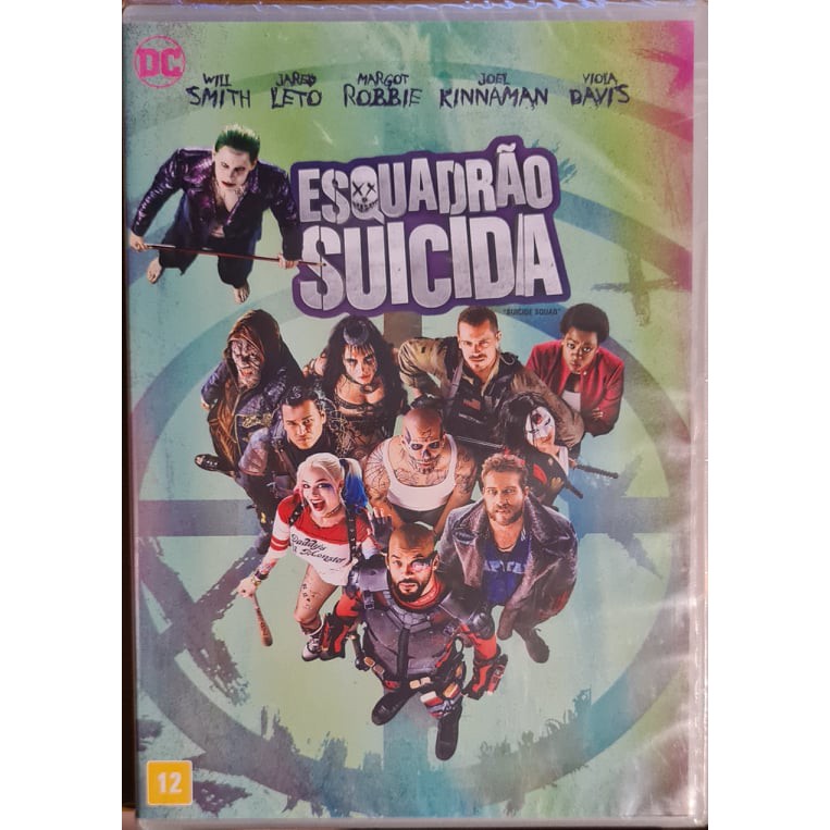 Dvd original do filme Esquadrão Suicida (Lacrado)