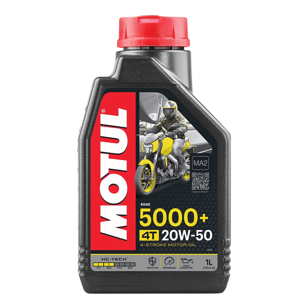 Óleo Motul 5000+ 20w50 4t Semissintético 1l
