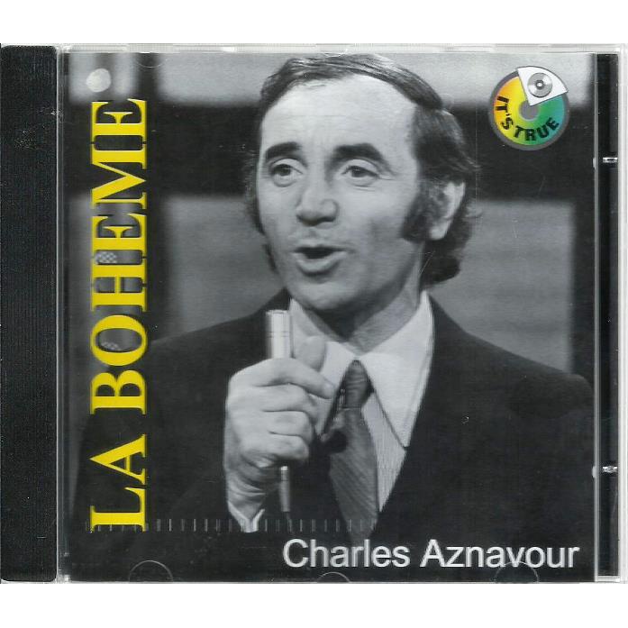 1363 Mcd- Cd Original 2008- Charles Aznavour- La Boheme- Canção- Pop