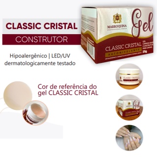 Gel Classic Cristal Construtor 25g - Marroquina