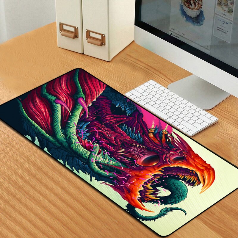 Grande Gaming Mouse Pad Mat Para CS GO Hiper Beast AWP Jogo Csgo