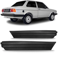 Ponteira Parachoque Traseiro Voyage 1983 84 a 1986 Cinza