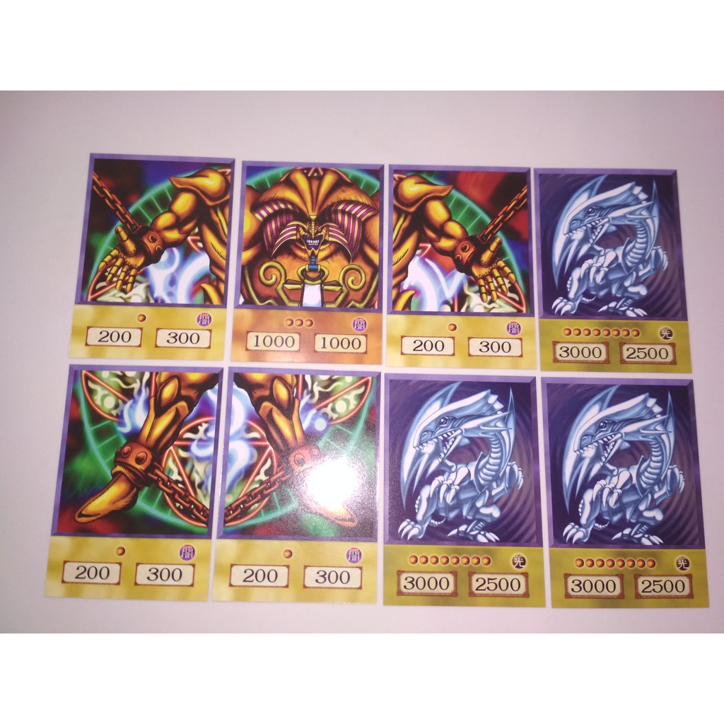 Kit 23 Cartas Famosas Yu Gi Oh Versão Anime Shopee Brasil 