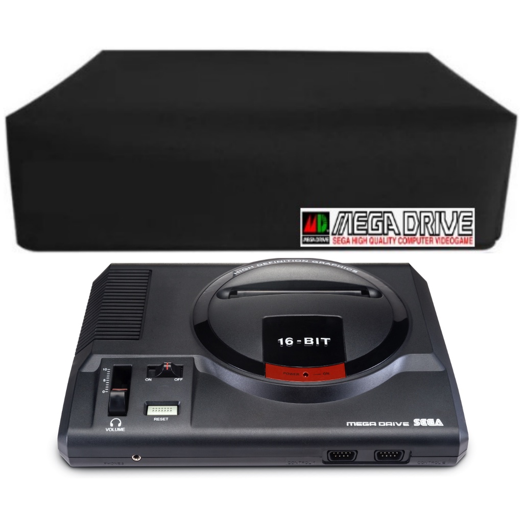 CAPA SEGA GENESIS MEGA DRIVE 16-BIT ANTI POEIRA PÊLOS IMPERMEÁVEL