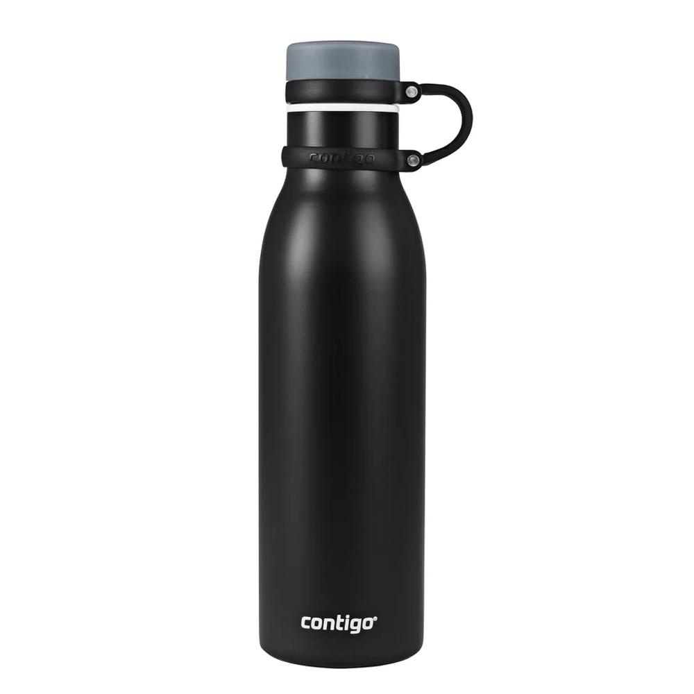 Squeeze Matterhorn Aço Inox 591ml Mate Black - Contigo em Oferta na Shopee