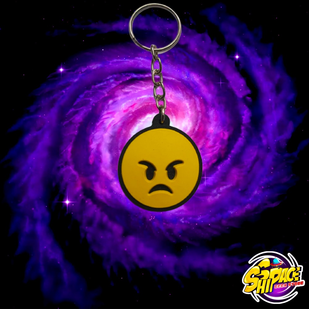 CHAVEIRO EMBORRACHADO - EMOJI ANGRY