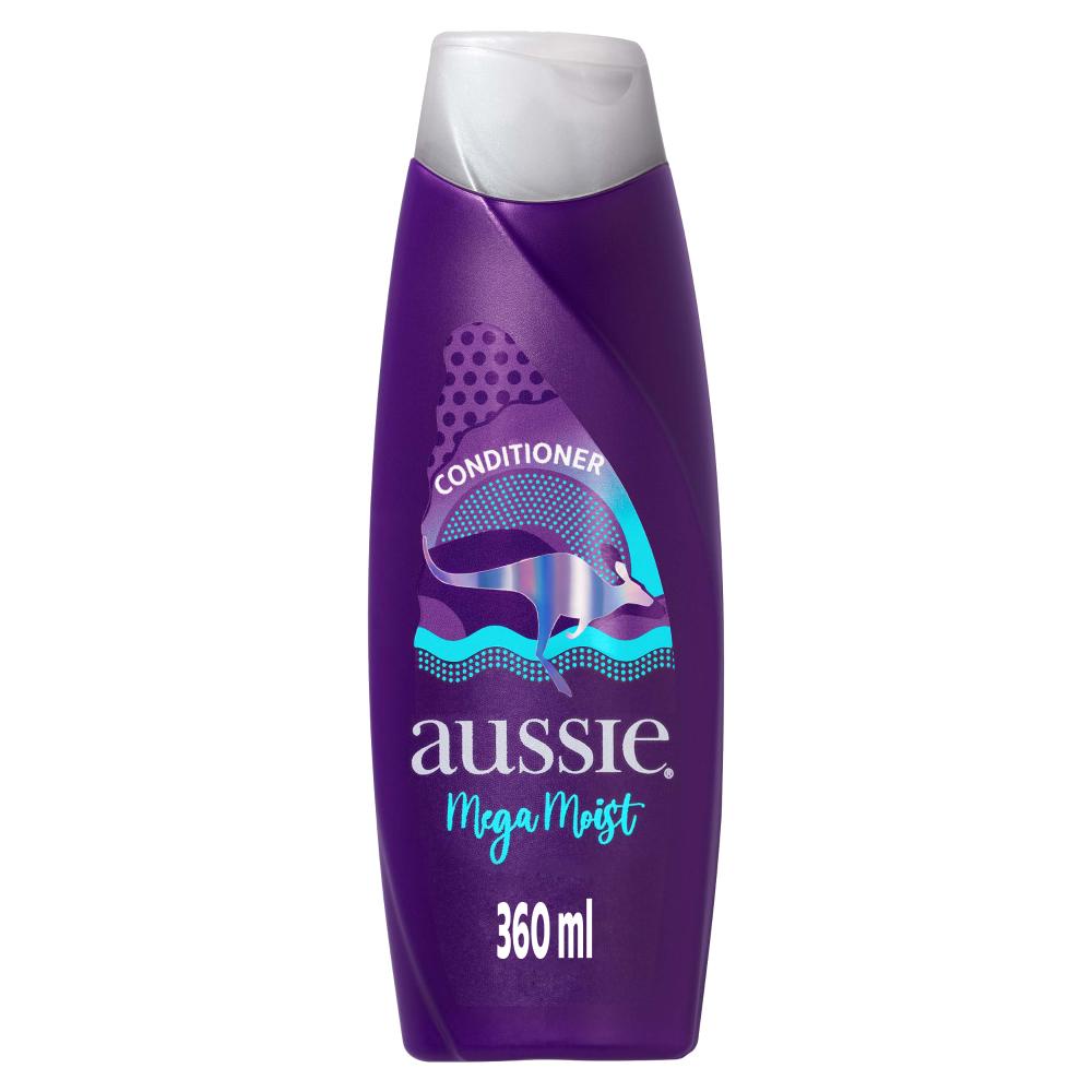 Condicionador Aussie Mega Moist Super Hidratação 360ml em Oferta na Shopee