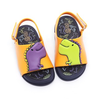 Sandália Infantil Plugt Menino Dinossauro Azul Marinho E Laranja em Oferta na Shopee