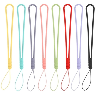 Alças De Silicone Líquido Para Telefones Celulares Pulsos Curtos Ajustáveis Anti-Perda
