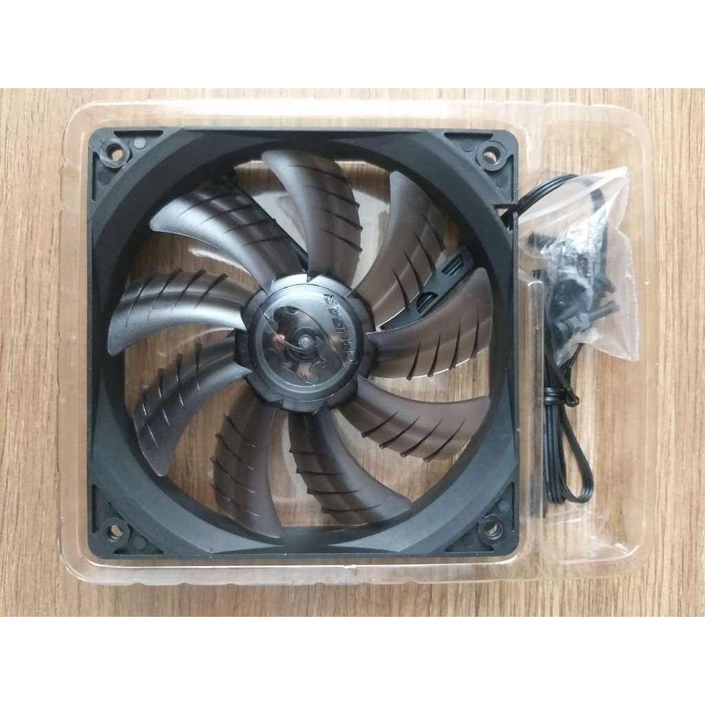 Fan Cooler Cougar Cfc 120 Sem Led | Shopee Brasil