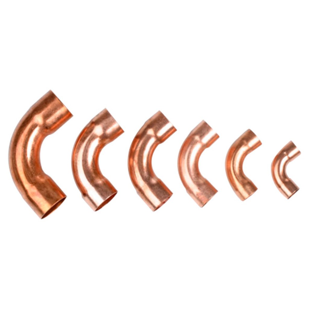 Curva de Cobre 90º 5/8 para Tubo Refrigeração
