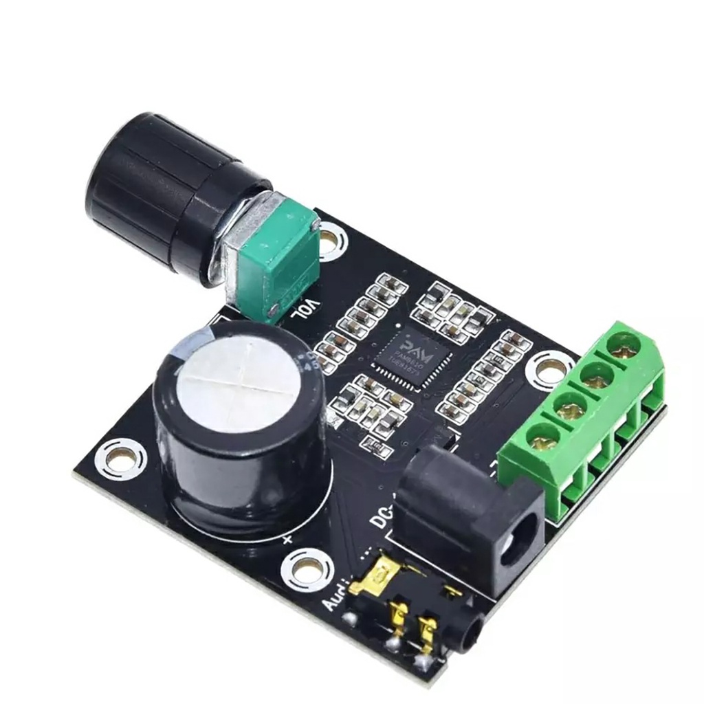 Amplificador de Áudio Pam8610 Com Regulador de Volume — imagem 2 de 2