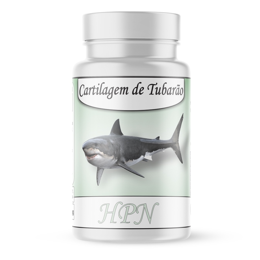 Cartilagem de Tubarão Rica em Proteínas e Cálcio 500mg Imunidade + (Saúde das Articulações)