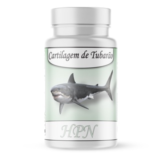 Cartilagem de Tubarão P/ Artrite / Artrose 500mg Suplemento Natural