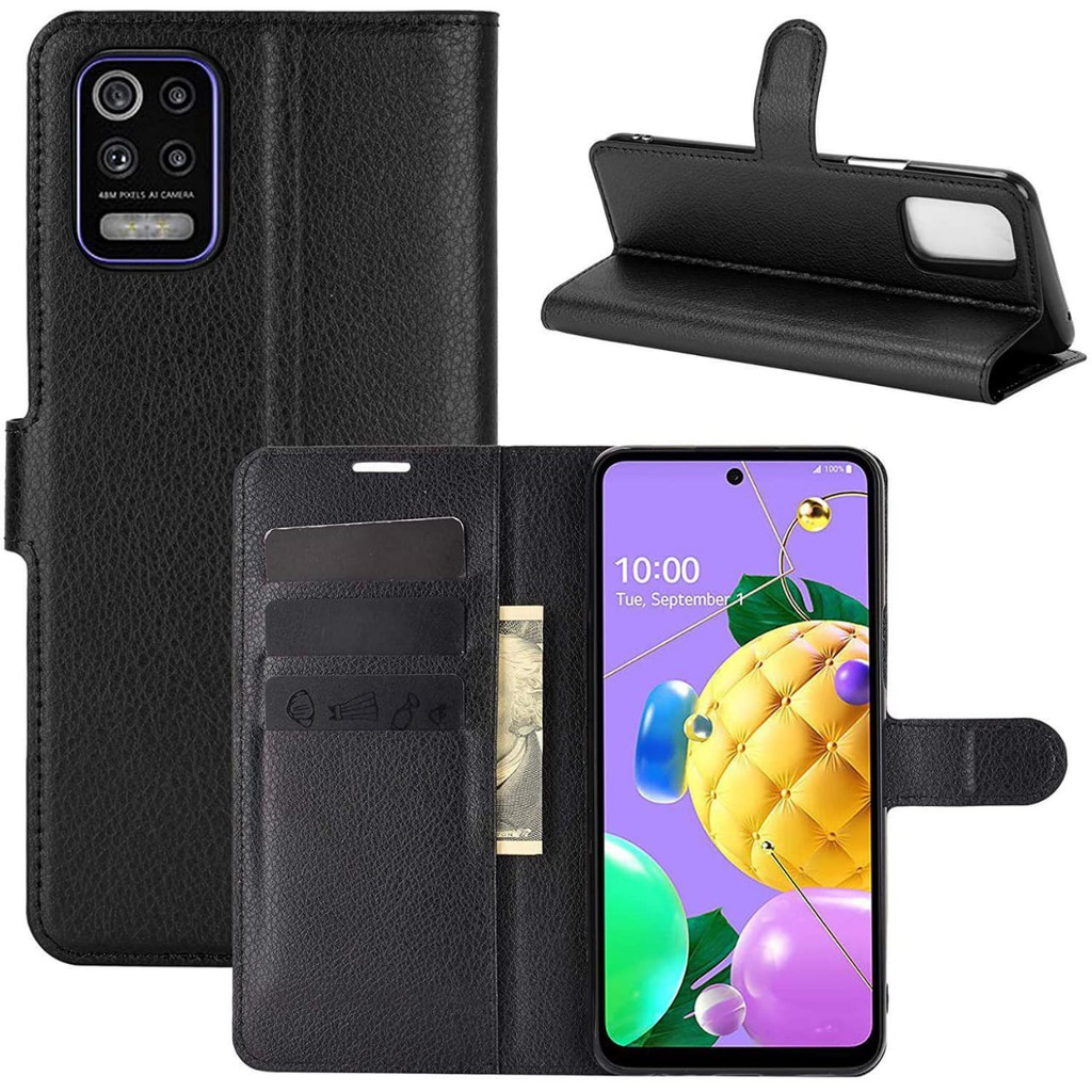 Capa Capinha Carteira Com Porta Cédulas K62 Pode Usar No K52 em Oferta na Shopee