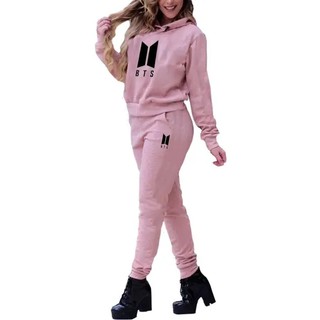 Conjunto Blusa Moletom + Calça Bts Kpop Bt21 Army Musica Top !!!!