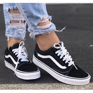 Vans old store skool feminino preto