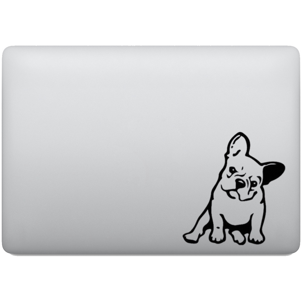 Adesivo de Notebook Cachorro Raça Buldogue Francês