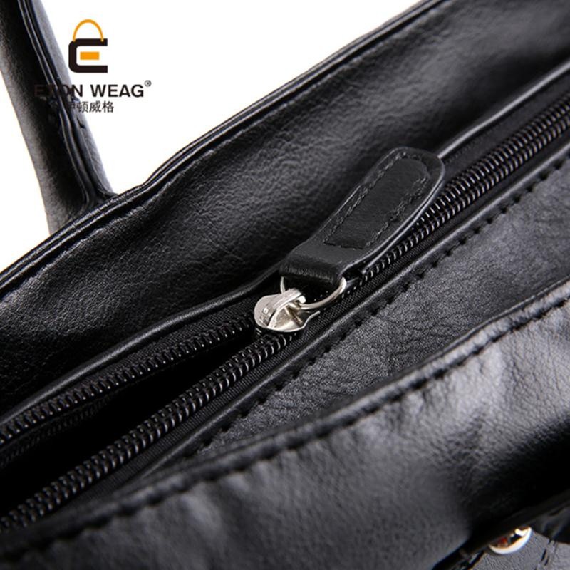 Bolsa De Ombro/Transversal De Couro Masculina — imagem 2 de 2