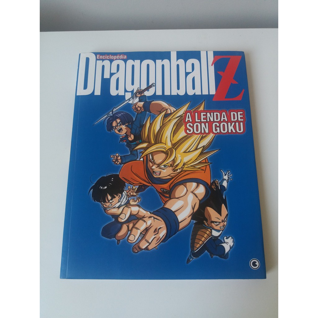 Enciclopédia Dragon Ball Z - A lenda de Son Goku | Shopee Brasil