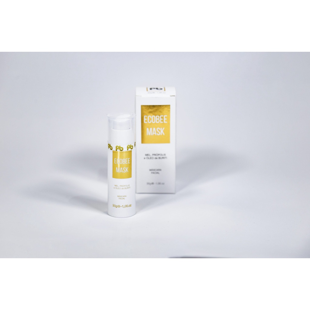 Máscara Facial Hidratante a Base de Buriti Mel Própolis Ecobee Mask 30g ...