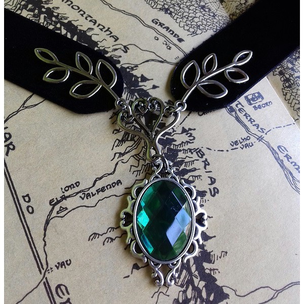 Choker Valfenda Elfos Literatura Silmarion Cosplay