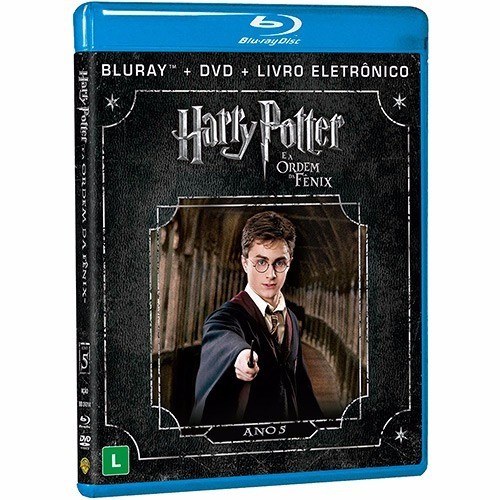 Blu Ray + Dvd Harry Potter E A Ordem Da Fênix - Leg, Lacrado