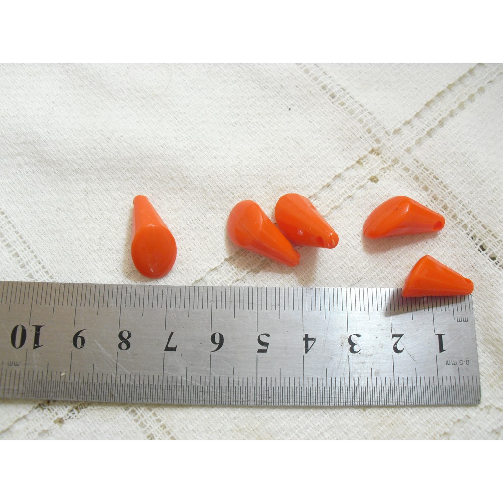 para de vaca laranja 20 gr miçanga perolas e pedrarias
