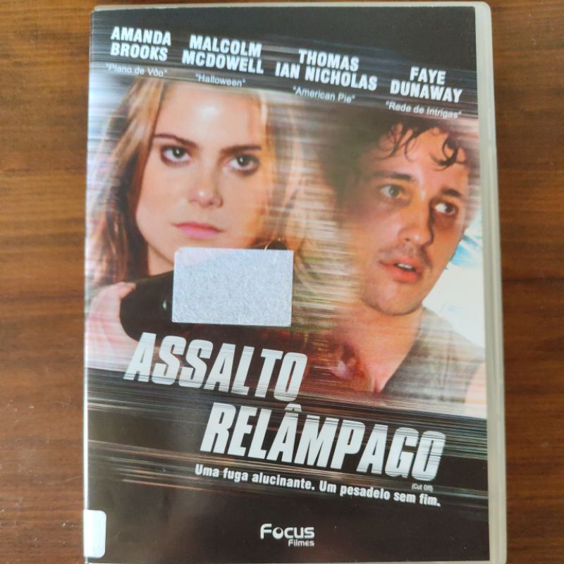 DVD Original Assalto Relâmpago Amanda Brooks