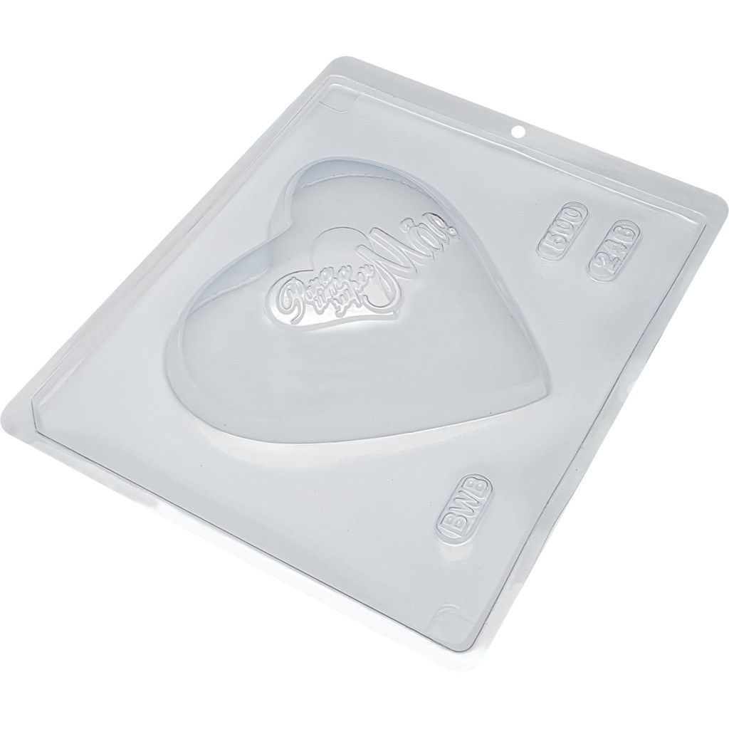 1~10 Forma Simples Coração Super Mãe246(H3) em Acetato BWB Para Bombom e Doces de Chocolate e Confeitaria