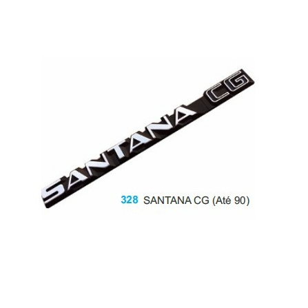 Emblema Santana Cg Antigo Volkswagen - 83 À 90