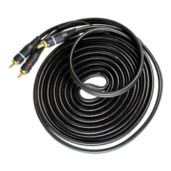 Cabo Rca 5 Metros Banhado A Ouro Modulo Amplificador
