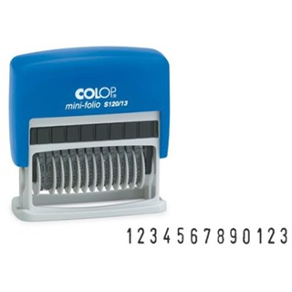 Carimbo Mini - Numerador S 120 / 13 - Colop em Oferta na Shopee