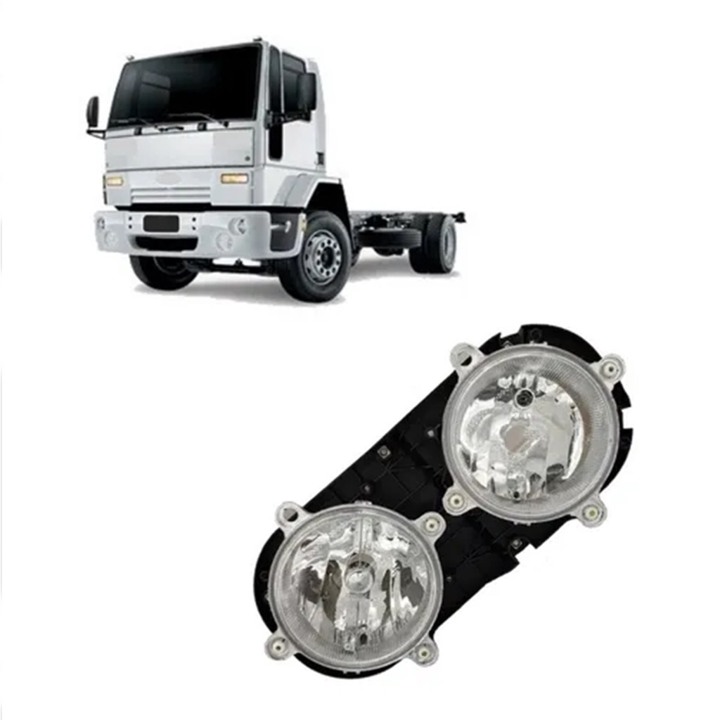 Farol Duplo Diagonal Ford Cargo 815. 712. 816 // (2000 2001 2002 2003 2004 2004 até 2012)