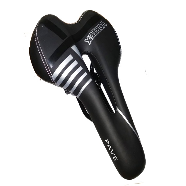 Selim Mtb Pave Vortex Aero Vazado Preto