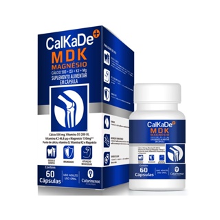 Calkade MDK Magnésio 60 Cápsulas - Catarinense em Oferta na Shopee