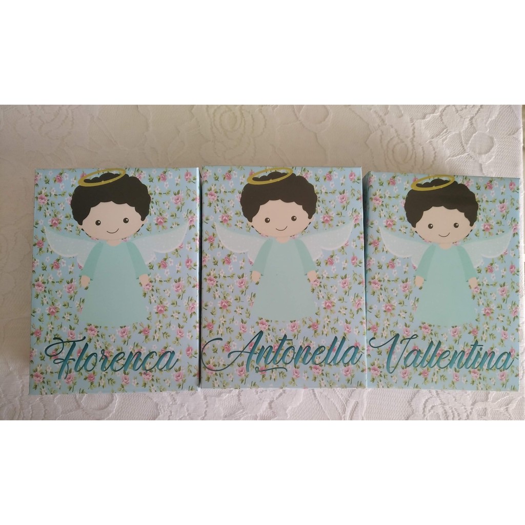 Kit Caixa Convite Padrinhos Presente Casamento Batismo Batizado Primeira Comunhão Crisma Personalizada Nossa Senhora Aparecida
