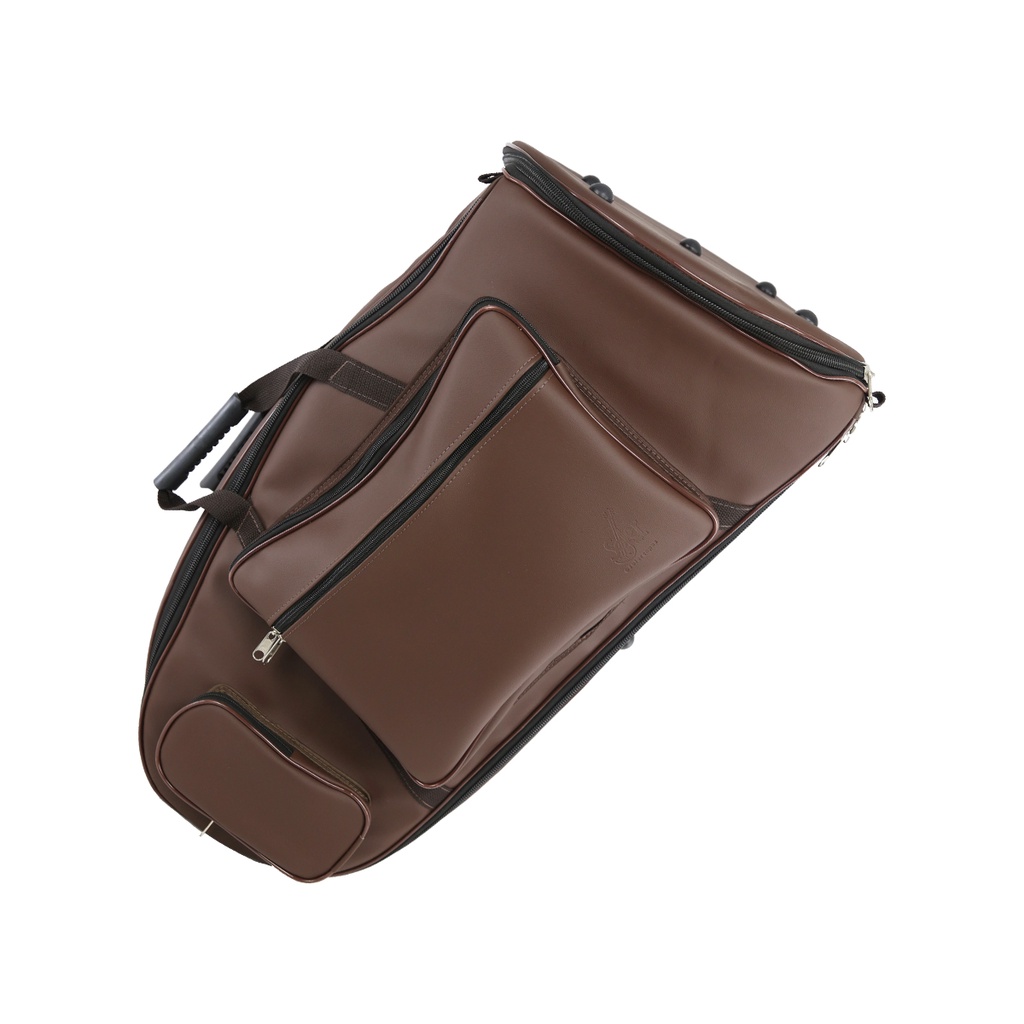 Capa Semi Case Bombardino Couro Sintético Pelúcia Extra Luxo - marrom