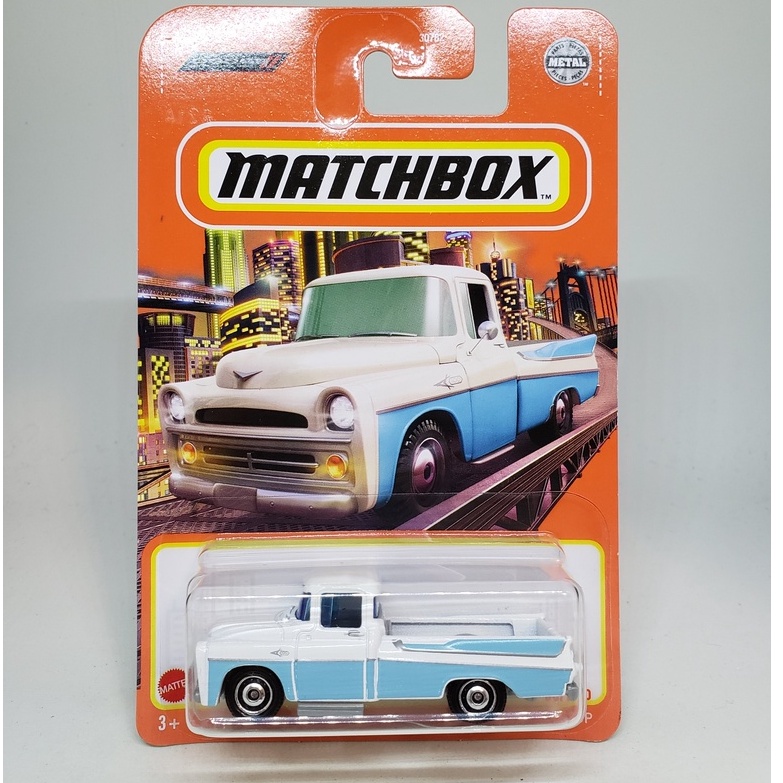 Camion Dodge Sweptside 1957 – Modèle Réduit 1:48 Rouge/beige Par Denver Diecast