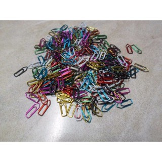 100 Mini clips coloridos nº 5 (para convites) em Oferta na Shopee