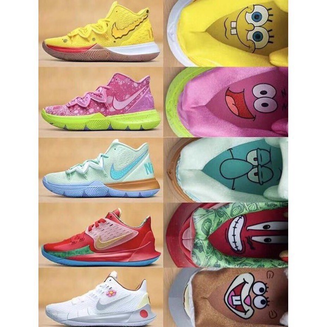 tenis nike bob esponja