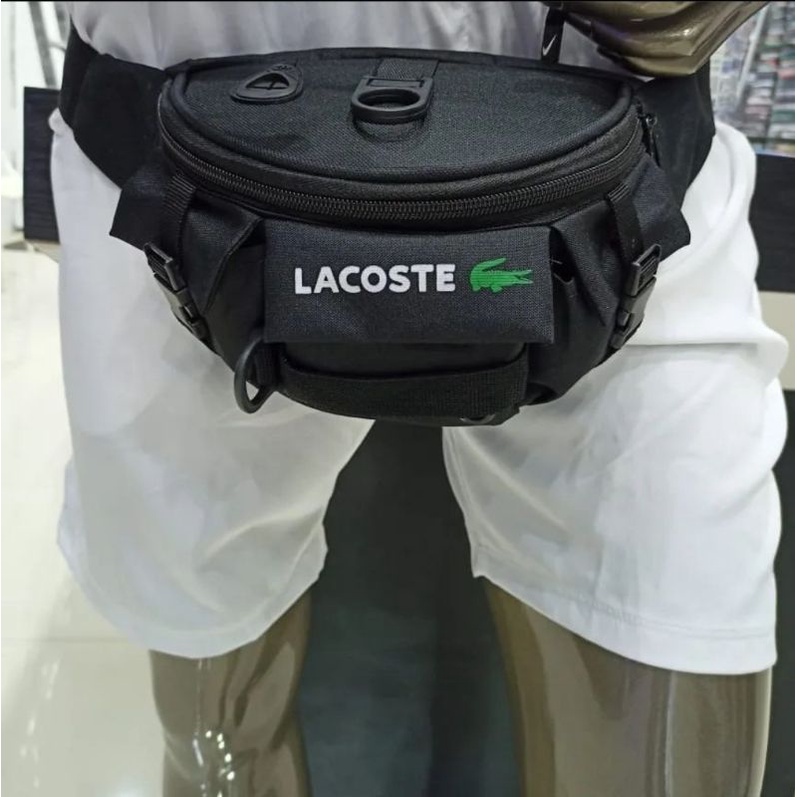 Pochete Shoulder Bag Unissex Alta Qualidade Lacoste | Shopee Brasil