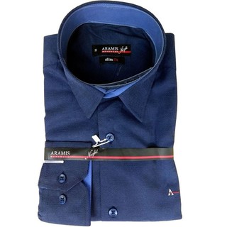 Camisa Social Aramis Masculina Manga Longa Slim Fit