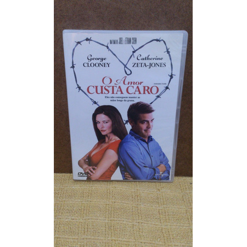 Dvd O Amor Custa Caro - George Clooney - Dublado - Ótimo