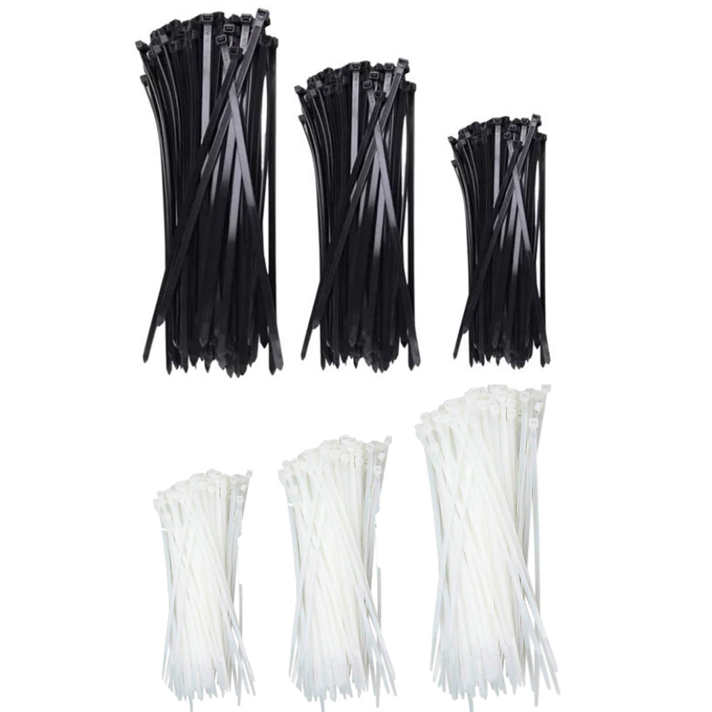 Abraçadeira de Nylon Enforca Gato Cinta Plástica Preto e Branco Abracadeira Diversos Tamanhos — imagem 2 de 2