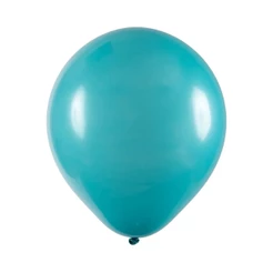 Balão De Festa Redondo - Azul Turquesa - 9" 23cm - 50 unidades